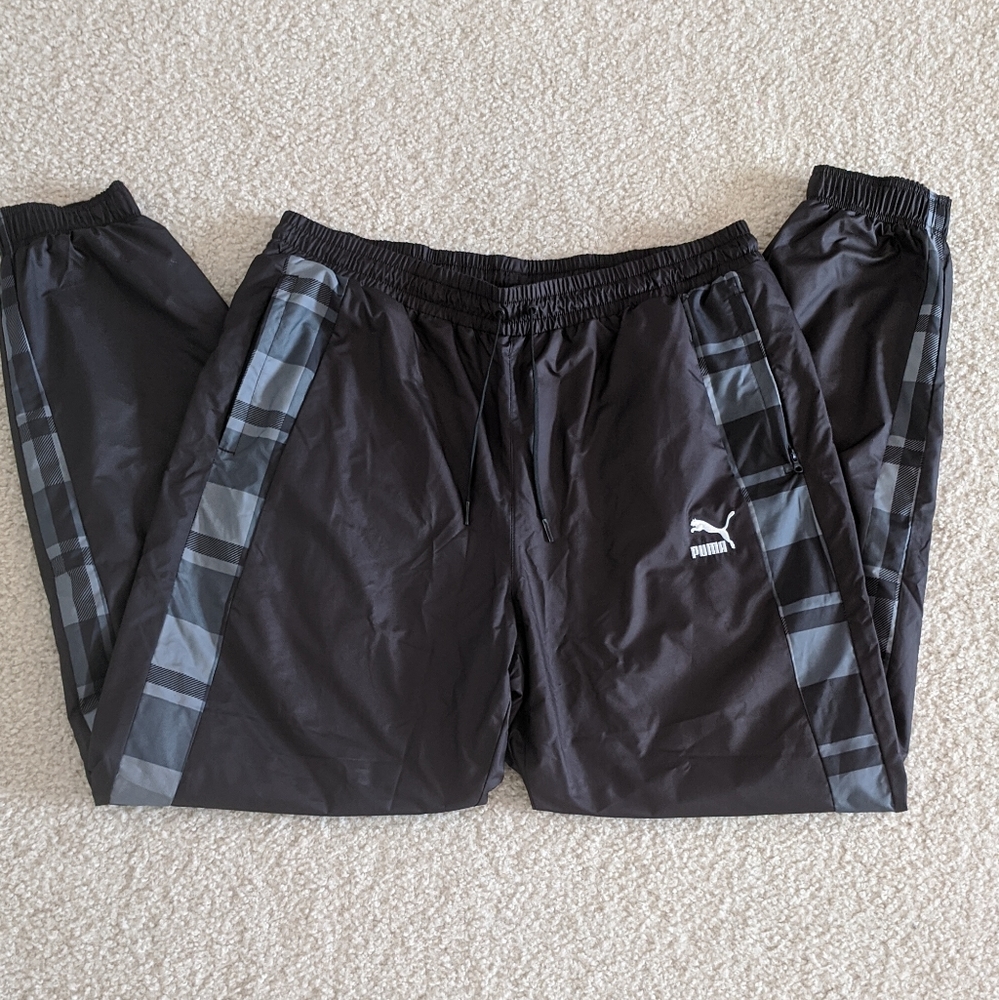 NEW Black Puma Joggers/track pants